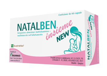 NATALBEN INSIEME NEW 60 CAPSULE - Farmacia Puddu Baire S.r.l.