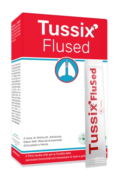 TUSSIX FLUSED 14 STICK PACK 10 ML - Farmacia Puddu Baire S.r.l.