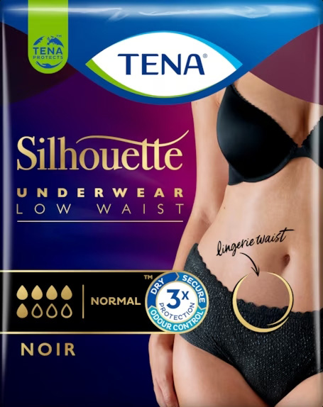 TENA SILHOUETTE NOIR L 9 PEZZI - Farmacia Puddu Baire S.r.l.