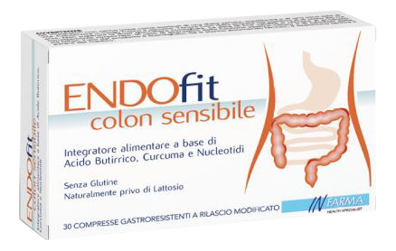 ENDOFIT COLON SENSIBILE 30 COMPRESSE GASTRORESISTENTI A RILASCIO MODIFICATO - Farmacia Puddu Baire S.r.l.