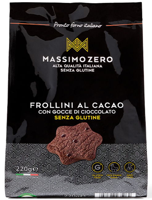MASSIMO ZERO FROLLINI CACAO 220 G - Farmacia Puddu Baire S.r.l.