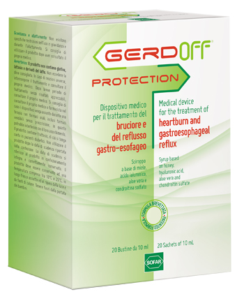 GERDOFF PROTECTION SCIROPPO 20 BUSTE 10 ML - Farmacia Puddu Baire S.r.l.