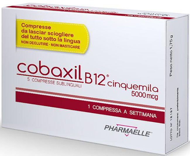 COBAXIL B12 5000MCG 5 COMPRESSE SUBLINGUALI - Farmacia Puddu Baire S.r.l.