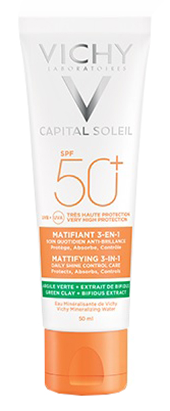 CAPITAL SOLEIL ANTI ACNE PURIFICANTE SPF 50+ 50 ML - Farmacia Puddu Baire S.r.l.