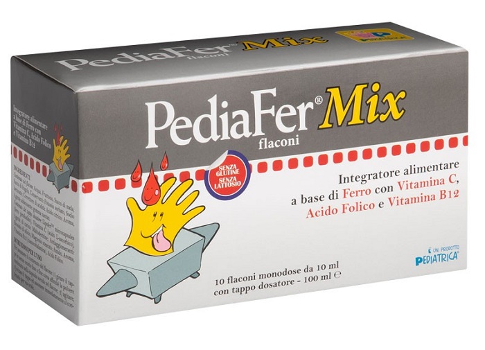 PEDIAFER MIX 10 FLACONI DA 10 ML - Farmacia Puddu Baire S.r.l.