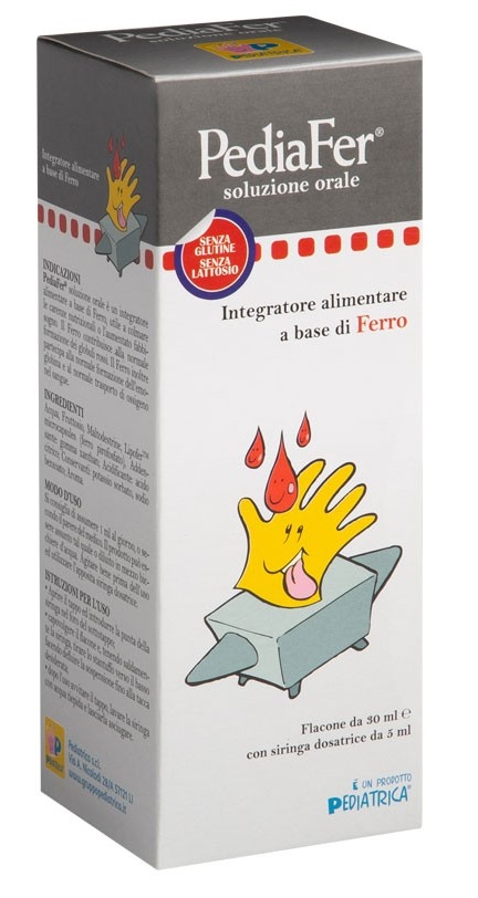 PEDIAFER SOLUZIONE ORALE 30 ML - Farmacia Puddu Baire S.r.l.