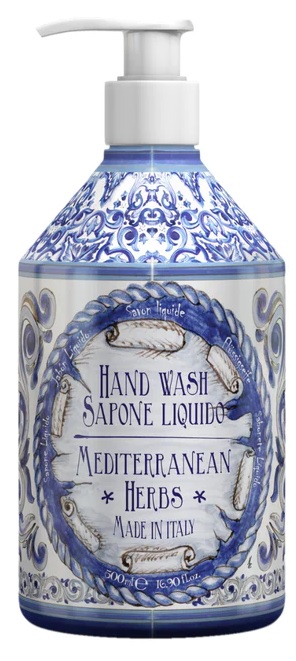 LE MAIOLICHE SAPONE LIQUIDO MEDITERRANEAN HERBS 500 ML - Farmacia Puddu Baire S.r.l.