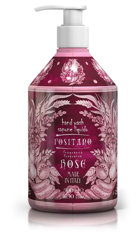 LE MAIOLICHE SAPONE LIQUIDO POSITANO ROSE 500 ML - Farmacia Puddu Baire S.r.l.