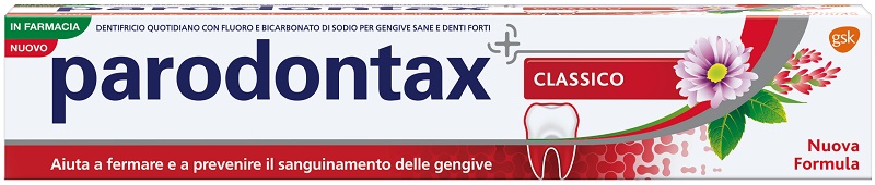 DENTIFRICIO PARODONTAX HERBAL CLASSIC 75 ML - Farmacia Puddu Baire S.r.l.