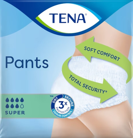 PANNOLONE PULL UP TENA PANTS SUPER TAGLIA MEDIUM 10 PEZZI - Farmacia Puddu Baire S.r.l.
