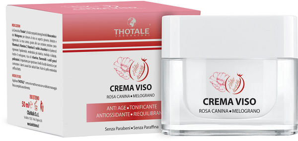 THOTALE CREMA VISO ROSA CANINA E MELOGRANO 50 ML - Farmacia Puddu Baire S.r.l.