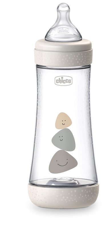 CHICCO BIBERON PERFECT 5 UNISEX 300 ML IN SILICONE 3 FORI - Farmacia Puddu Baire S.r.l.