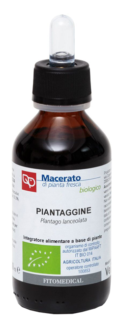 PIANTAGGINE TINTURA MADRE 100 ML BIO - Farmacia Puddu Baire S.r.l.