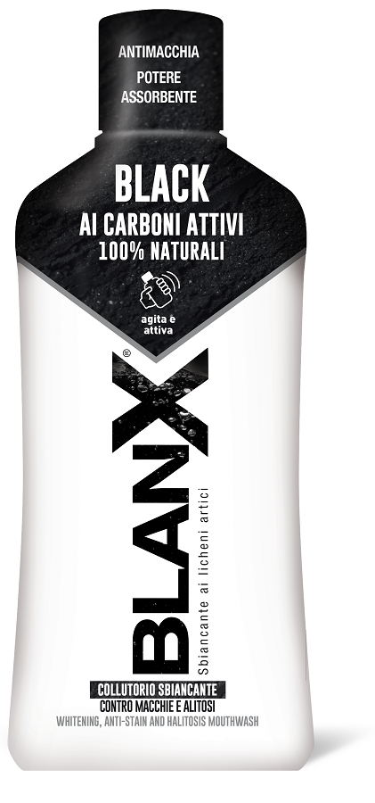 BLANX COLLUTORIO BLACK 500 ML - Farmacia Puddu Baire S.r.l.