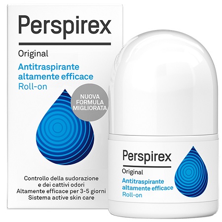 PERSPIREX ORIGINAL ANTITRASPIRANTE ROLL-ON DEODORANTE NUOVA FORMULA 20 ML - Farmacia Puddu Baire S.r.l.