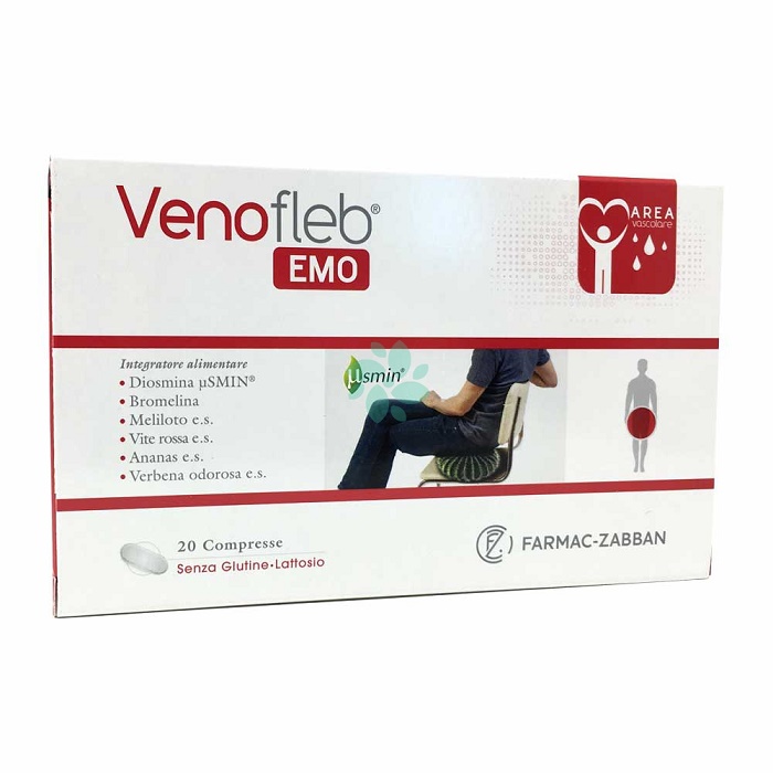 VENOFLEB EMO 20 COMPRESSE - Farmacia Puddu Baire S.r.l.
