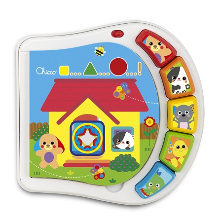 CHICCO GIOCO BS LIBRO ANIMALI DELLA CASA - Farmacia Puddu Baire S.r.l.