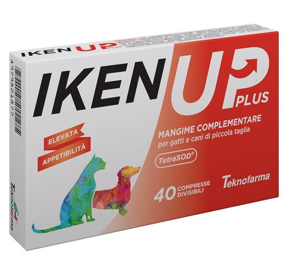 IKEN UP PLUS CANI GATTI PICCOLA TAGLIA SCATOLA 40 COMPRESSE - Farmacia Puddu Baire S.r.l.