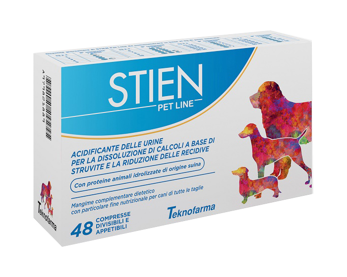 STIEN PET LINE CANI 48 COMPRESSE DIVISIBILI E APPETIBILI - Farmacia Puddu Baire S.r.l.
