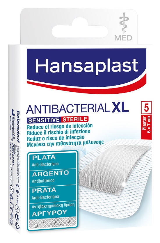 HANSAPLAST SENSITIVE EXTRA LARGE SILVER 5 PEZZI - Farmacia Puddu Baire S.r.l.