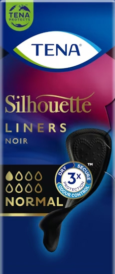 PROTEGGI SLIP NERO INCONTINENZA LEGGERA TENA SILHOUETTE NOIR NORMAL 26 PEZZI - Farmacia Puddu Baire S.r.l.