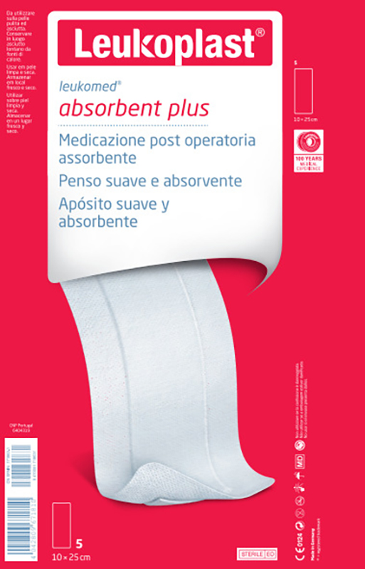LEUKOMED MEDICAZIONE POST-OPERATORIA IN TESSUTO NON TESSUTO 10 X 25 CM - Farmacia Puddu Baire S.r.l.