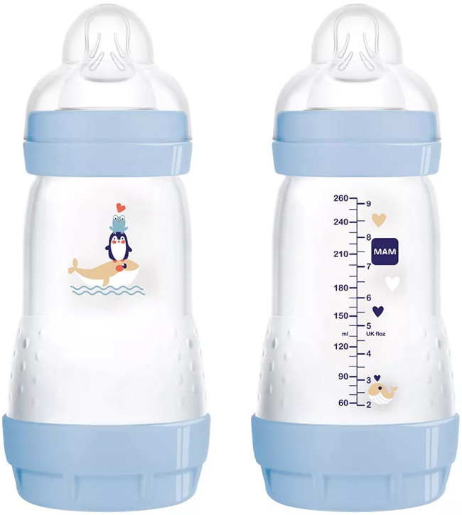 MAM BIBERON EASY START 260 ML 2+ TETTARELLA 2 MASCHIO - Farmacia Puddu Baire S.r.l.