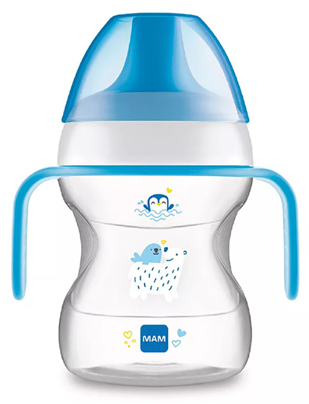 MAM LEARN TO DRINK CUP 190 ML 6+ BECCUCCIO RIGIDO MASCHIO - Farmacia Puddu Baire S.r.l.