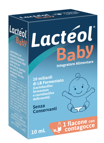 LACTEOL BABY FLACONE CON CONTAGOCCE 10 ML - Farmacia Puddu Baire S.r.l.