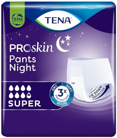 PANNOLONE PULL UP NOTTE TENA PANTS NIGHT M 10 PEZZI - Farmacia Puddu Baire S.r.l.