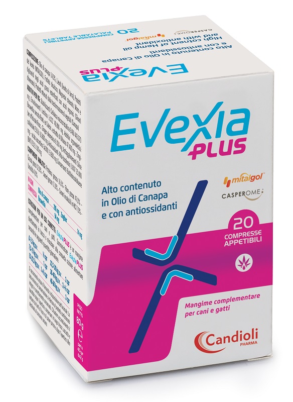 EVEXIA PLUS BARATTOLO 20 COMPRESSE - Farmacia Puddu Baire S.r.l.