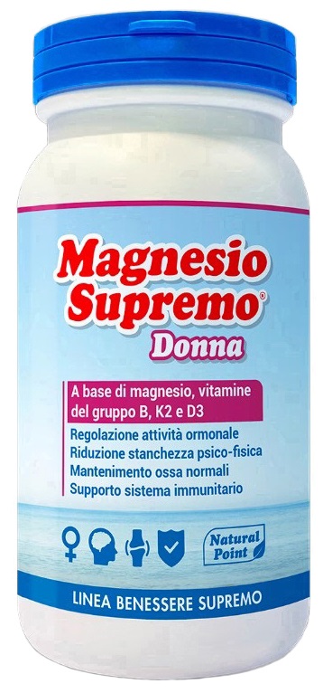 MAGNESIO SUPREMO DONNA 150 G - Farmacia Puddu Baire S.r.l.