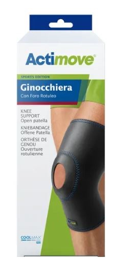 ACTIMOVE SPORTS EDITION GINOCCHIERA CON FORO ROTULEO L - Farmacia Puddu Baire S.r.l.