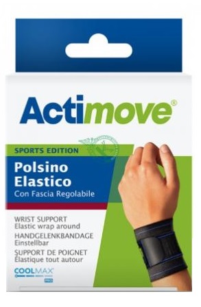 ACTIMOVE SPORTS EDITION POLSINO ELASTICO CON FASCIA REGOLABILE UNIVERSALE - Farmacia Puddu Baire S.r.l.