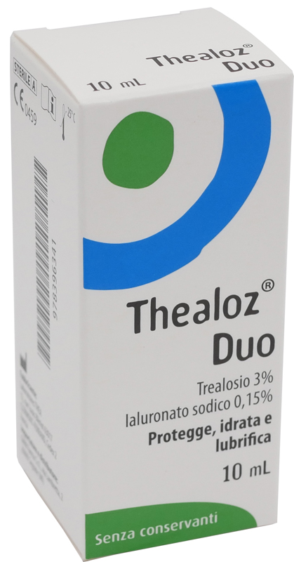 SOLUZIONE OCULARE THEALOZ DUO 10 ML - Farmacia Puddu Baire S.r.l.