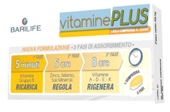 BARILIFE VITAMINE PLUS 30 COMPRESSE TRIFASE - Farmacia Puddu Baire S.r.l.