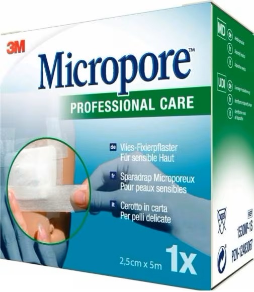 CEROTTO IN CARTA 3M MICROPORE SURGICAL TAPE M5X25MM REFILL - Farmacia Puddu Baire S.r.l.