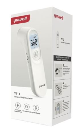 TERMOMETRO INFRAROSSI YT-1 1 PEZZO - Farmacia Puddu Baire S.r.l.