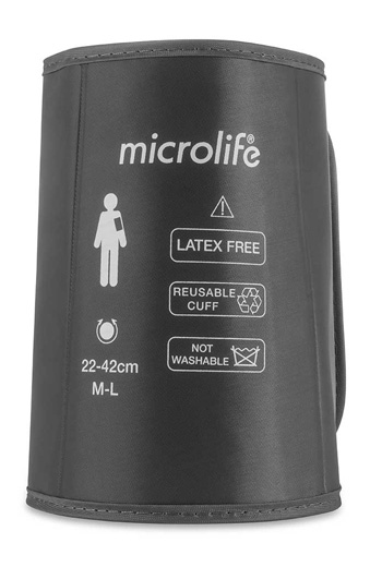 BRACCIALE MISURATORE DI PRESSIONE MICROLIFE UNIVERSALE RIGIDO 4G TAGLIA WR 2242C - Farmacia Puddu Baire S.r.l.