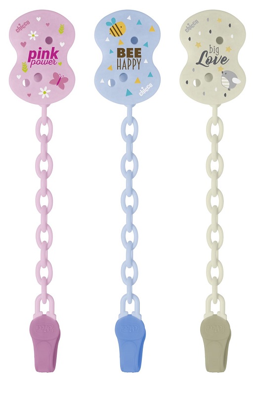 CHICCO CLIP CON CATENELLA MIXED COLORS NEW 2020 - Farmacia Puddu Baire S.r.l.
