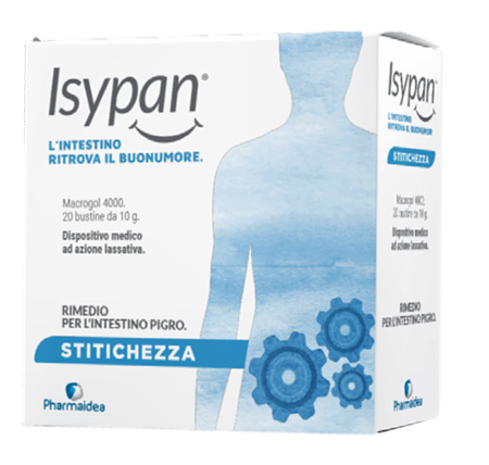 ISYPAN STITICHEZZA MACROGOL 4000 20 BUSTINE 10 G - Farmacia Puddu Baire S.r.l.