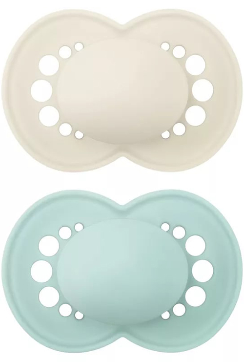 MAM SUCCHIETTO ORIGINAL NIGHT 16+ SILICONE NEUTRO 2 PEZZI - Farmacia Puddu Baire S.r.l.