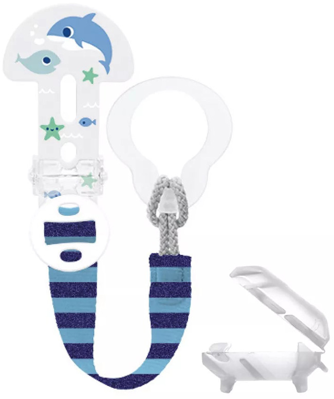 MAM CLIP IT & COVER PORTASUCCHIETTO 0+ MASCHIO - Farmacia Puddu Baire S.r.l.