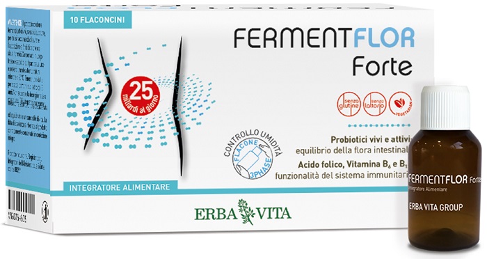 FERMENTFLOR FORTE 10 FLACONCINI - Farmacia Puddu Baire S.r.l.