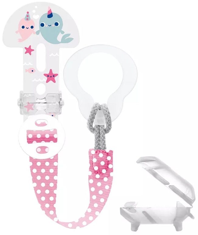MAM CLIP IT&COVER PORTASUCCHIETTO 0+ FEMMINA - Farmacia Puddu Baire S.r.l.