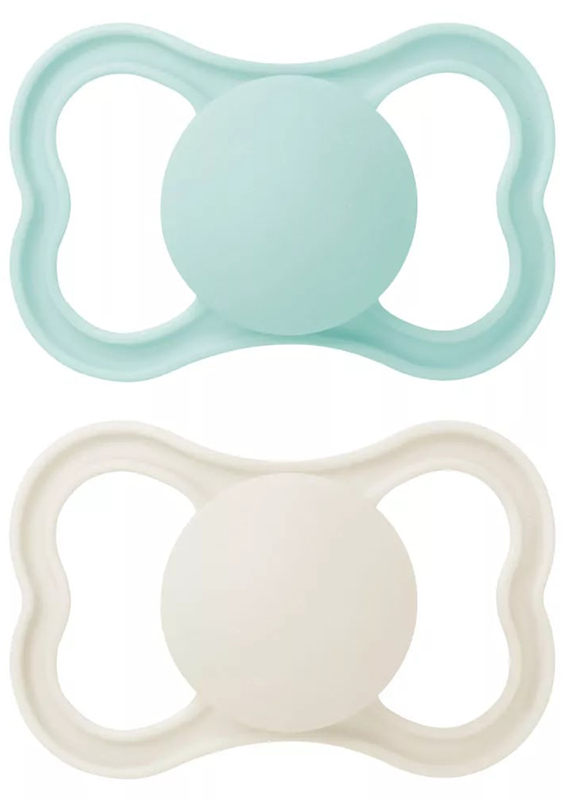MAM AIR SUCCHIETTO 6+ MESI SILICONE NEUTRO 2 PEZZI - Farmacia Puddu Baire S.r.l.