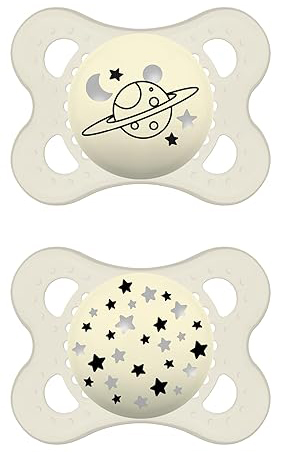MAM SUCCHIETTO ORIGINAL NIGHT 2-6 MESI SILICONE NEUTRO 2 PEZZI - Farmacia Puddu Baire S.r.l.