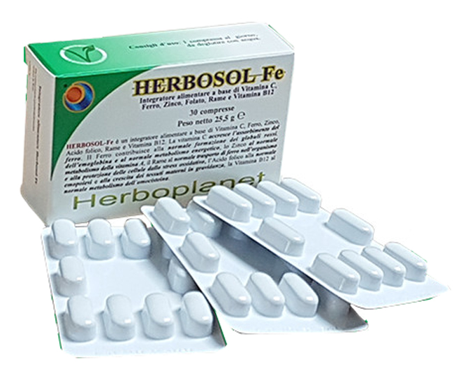HERBOSOL FE 30 COMPRESSE - Farmacia Puddu Baire S.r.l.