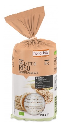 FIOR DI LOTO GALLETTE RISO GRANFRAGRANZA 150 G - Farmacia Puddu Baire S.r.l.