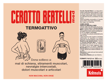 BERTELLI CEROTTO MED MEDIO 16 X 12,5 CM - Farmacia Puddu Baire S.r.l.